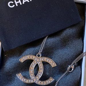 Chanel Collier Crystal Necklace